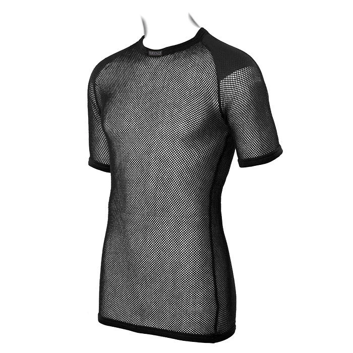 Brynje Wool Thermo T-Shirt With Inlay - Black 1 Brynje Wool Thermo T-Shirt With Inlay - Black