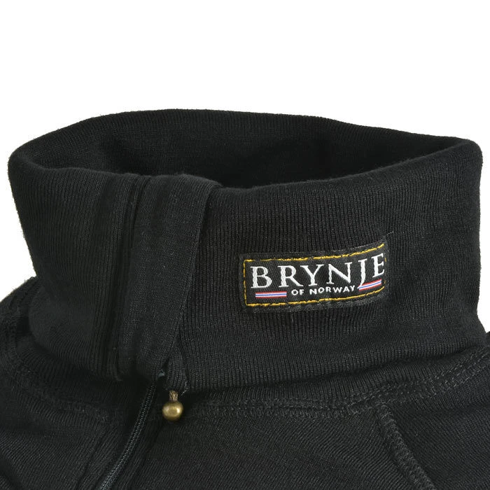 Brynje Arctic Zip Polo - Black 2 Brynje Arctic Zip Polo - Black - Image 2