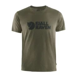 Fjallraven Logo T-Shirt - Dark Olive