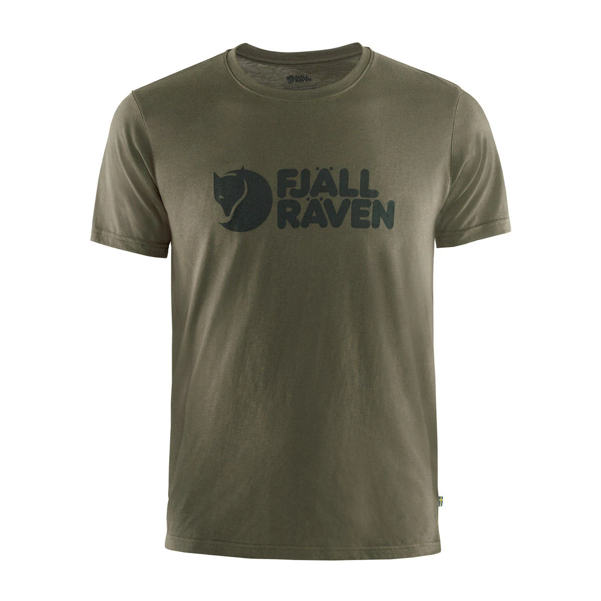 Fjallraven Logo T-Shirt - Dark Olive 1 Fjallraven Logo T-Shirt - Dark Olive