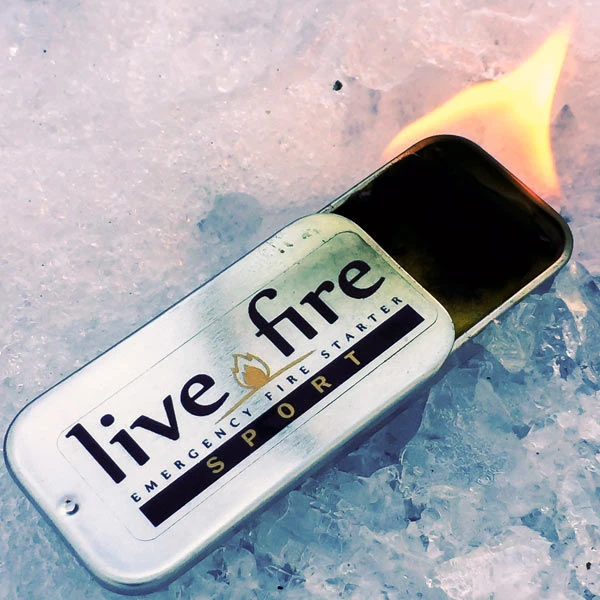 Live Fire Emergency Fire Starter - Sport Size - Pack Of 2 3 Live Fire Emergency Fire Starter - Sport Size - Pack Of 2 - Image 3
